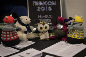 Finncon 2018 pöytä